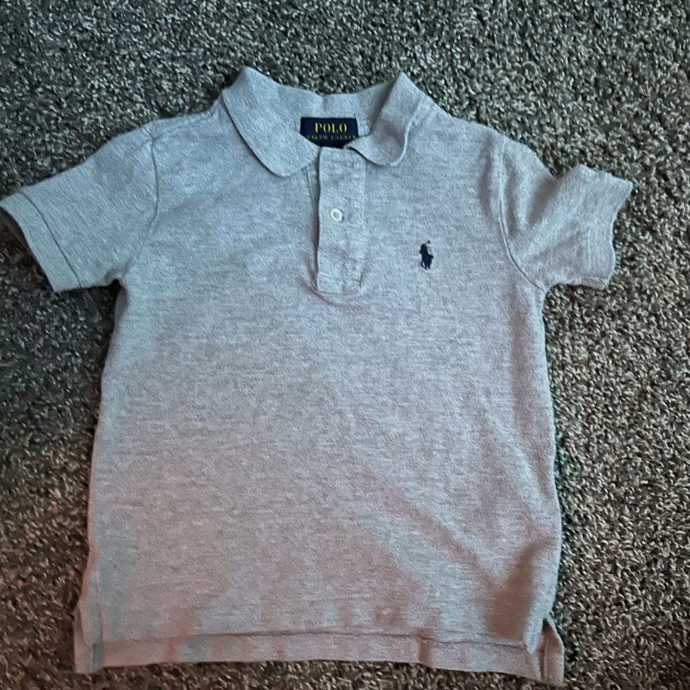 Polo by Ralph Lauren Gray Kids Polo Shirt
